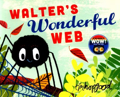 Cover for Tim Hopgood · Whoosh! Walter's Wonderful Web: A First Book of Shapes (Board book) [Main Market Ed. edition] (2017)
