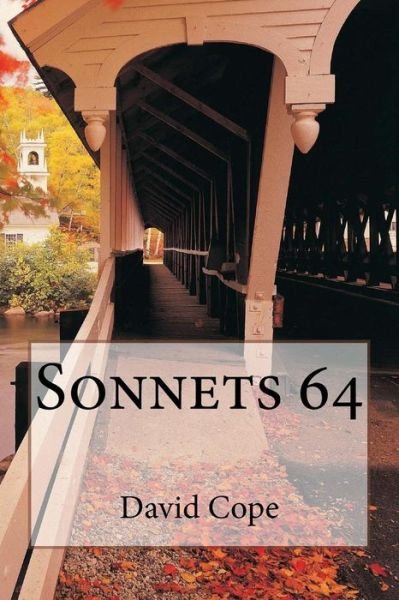 Cover for David Cope · Sonnets 64 (Taschenbuch) (2017)