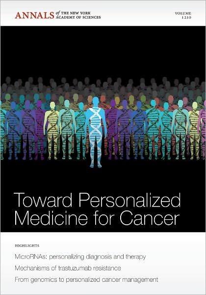Cover for Nyas · Towards Personalized Medicine for Cancer, Volume 1210 - Annals of the New York Academy of Sciences (Paperback Book) (2010)