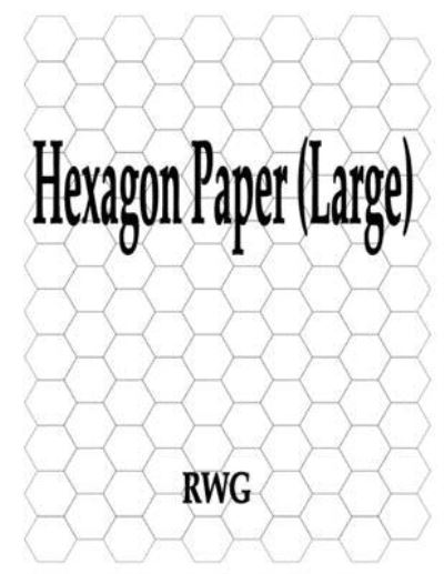 Hexagon Paper - Rwg - Books - Rwg Publishing - 9781607969150 - August 15, 2019