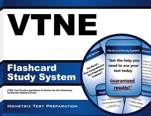 Cover for Vtne Exam Secrets Test Prep Team · Vtne Flashcard Study System: Vtne Test Practice Questions &amp; Review for the Veterinary Technician National Exam (Cards) (Pocketbok) [1 Flc Crds edition] (2023)