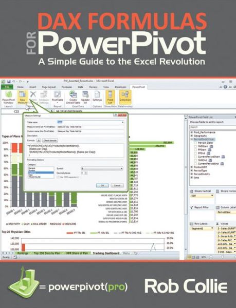 Dax Formulas for Powerpivot - Rob Collie - Książki - Holy Macro! Books - 9781615470150 - 19 listopada 2012