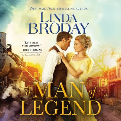 Cover for Linda Broday · A Man of Legend (CD) (2022)