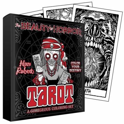 Cover for Alan Robert · The Beauty of Horror: Color Your Destiny Tarot Deck - Beauty of Horror (Flashcards) (2021)