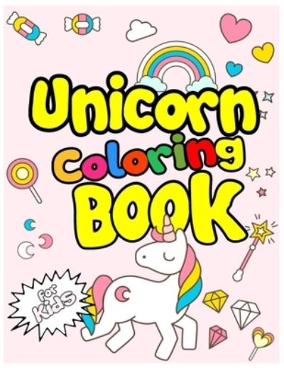 Cover for Arsha Publication · Unicorn Coloring Book for Kids (Paperback Book) (2019)