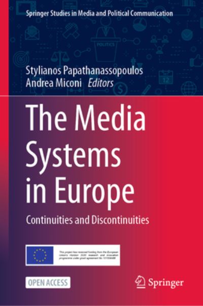 Cover for Stylianos Papathanassopoulos · Media Systems in Europe (Book) (2023)