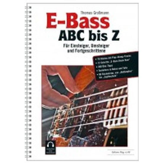 E-Bass ABC bis Z - Thomas Großmann - Książki - Hug & Co - 9783038071150 - 9 sierpnia 2019