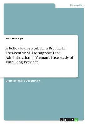 Cover for Ngo · A Policy Framework for a Provincial (Buch) (2017)