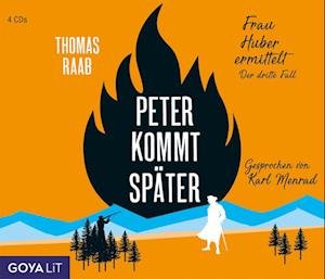 Cover for Thomas Raab · Peter kommt später. Frau Huber ermittelt. Der dritte Fall (Audiobook (CD)) (2023)