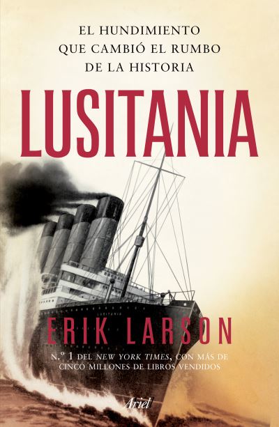 Cover for Erik Larson · Lusitania (Book) (2023)