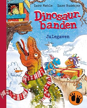 Cover for Lars Mæhle · Dinosaurbanden – Julegaven (Hardcover Book) [1.º edición] (2022)