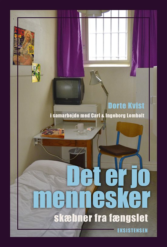 Cover for Dorte Kvist i samarbejde med Carl og Ingeborg Lomholt · Det er jo mennesker (Heftet bok) [1. utgave] (2018)