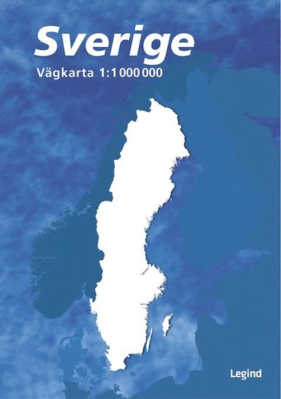 Cover for Legind · Sverige vägkarta (CD/DVD) (2021)