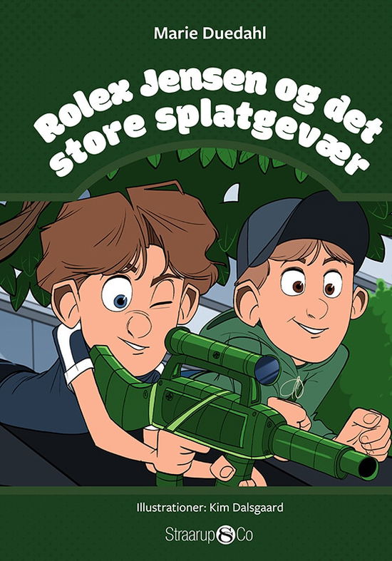 Cover for Marie Duedahl · Rolex Jensen: Rolex Jensen og det store splatgevær (Hardcover Book) [1. Painos] (2023)