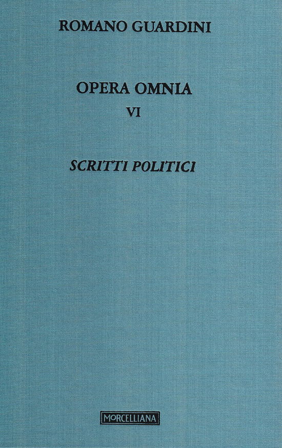 Cover for Romano Guardini · Opera Omnia #06 (Book)