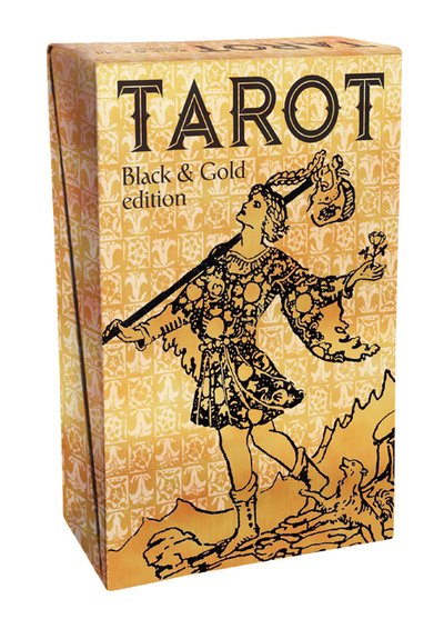 Cover for Waite, A. E. (A. E. Waite) · Tarot - Black and Gold Edition (Flashkort) (2019)