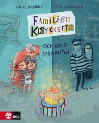 Cover for Anders Sparring · Familjen Knyckertz och gulddiamanten (PDF) (2021)