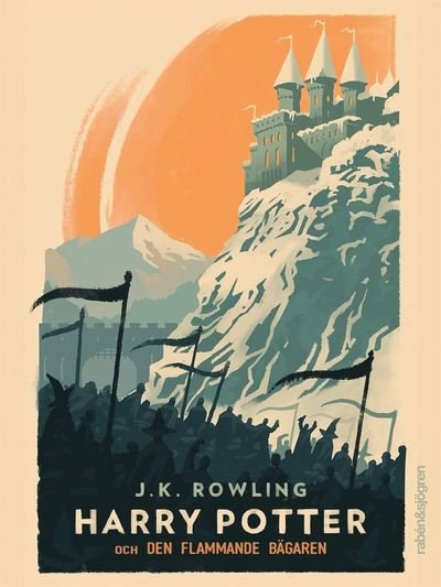 Cover for J. K. Rowling · Harry Potter: Harry Potter och den flammande bägaren (Bok) (2019)