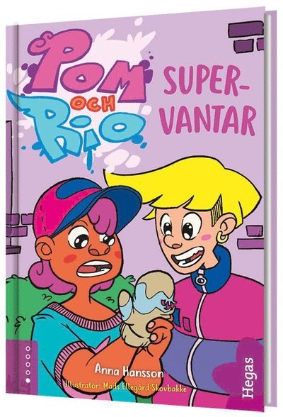 Cover for Anna Hansson · Pom och Rio: Super-vantar (Bound Book) (2021)