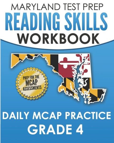 Cover for M Hawas · MARYLAND TEST PREP Reading Skills Workbook Daily MCAP Practice Grade 4 (Paperback Book) (2020)