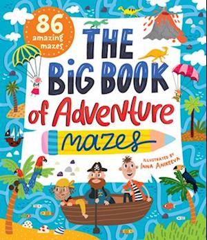 Cover for Clever Publishing · The Big Book Of Adventure Mazes (Book) (2025)