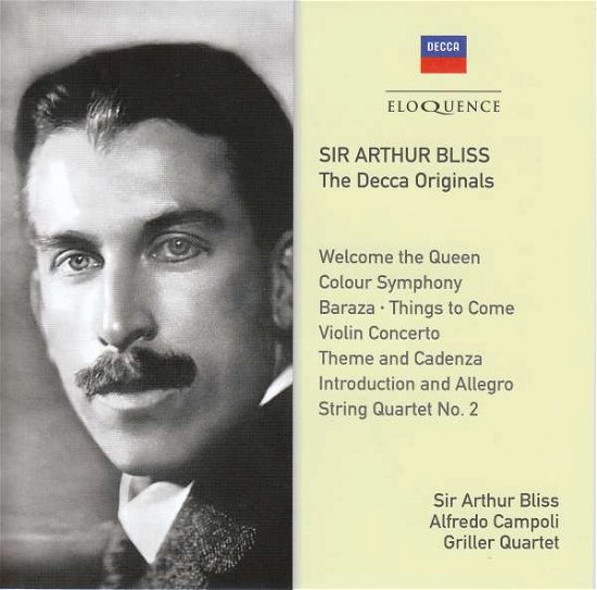 Cover for Arthur -Sir- Bliss · Sir Arthur Bliss: The Decca Originals (CD) (2020)