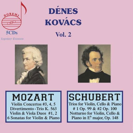 Denes Kovacs 2 - Mozart / Kovacs / Budapest Philharmonic Sym - Musikk - DRI - 0061297811151 - 18. september 2020