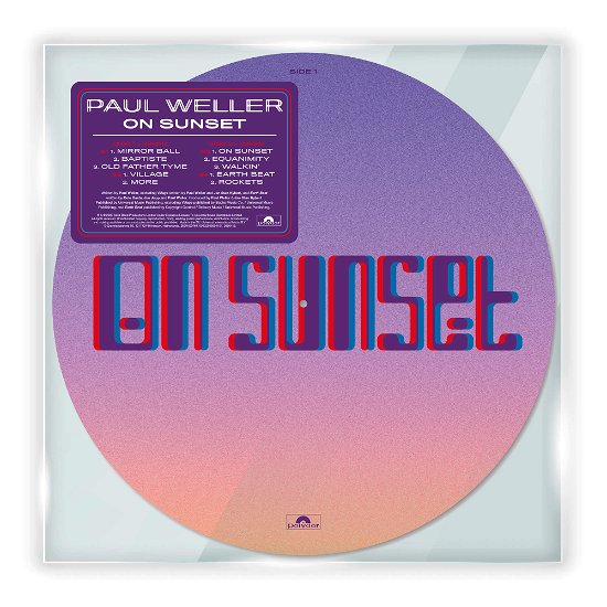 Cover for Paul Weller · On Sunset (2lp D2c Excl) (LP) [Picture Disc edition] (2020)