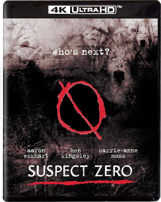 Suspect Zero (4kuhd) - 4k Ultra Hd - Elokuva - HORROR, CRIME, MYSTERY - 0738329265151 - tiistai 12. joulukuuta 2023