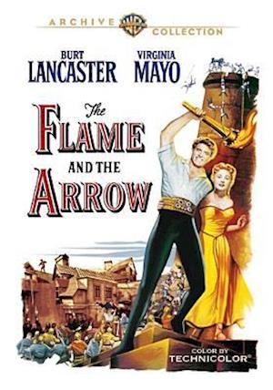 Cover for Flame &amp; the Arrow (1950) (DVD) (2018)