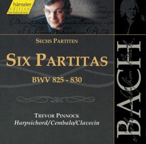 BACH: Six Partitas BWV 825-830 - Trevor Pinnock - Musique - hänssler CLASSIC - 4010276016151 - 17 février 2000