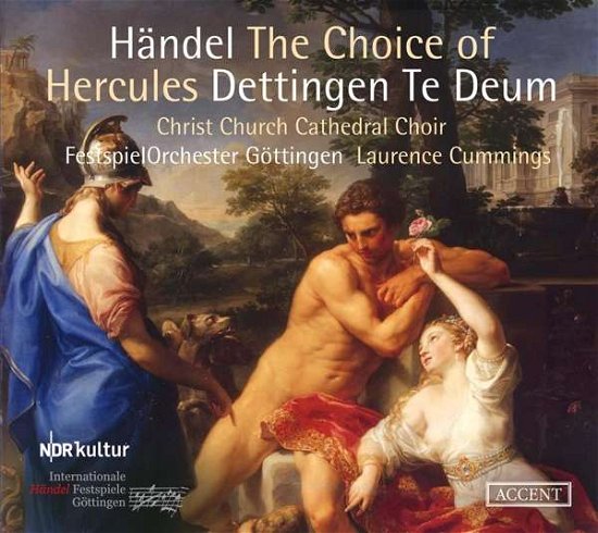 Handel: The Choice Of Hercules Dettingen Te Deum - Laurence Cummings / Christ Church Cathedral Choir - Muziek - ACCENT - 4015023264151 - 24 september 2021