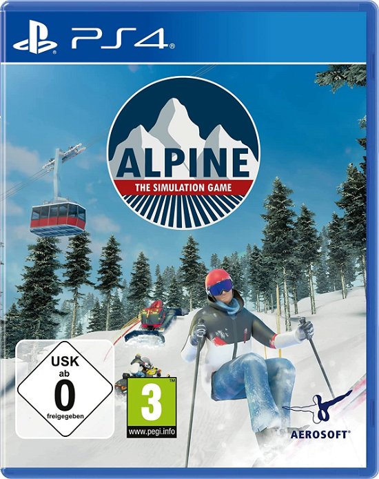 Cover for PS4 Software · Alpine - The Simulation Game (PS4) (2021)