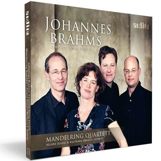 Johannes Brahms: Complete String Sextets - Brahms / Glassl / Schmidt - Musiikki - AUDITE - 4022143977151 - perjantai 5. toukokuuta 2017