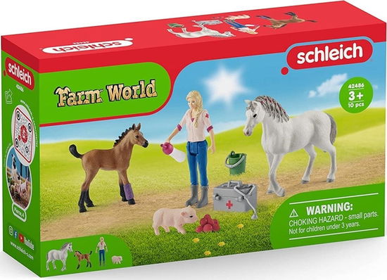 Cover for Schleich: Farm World · Arztbesuch bei Stute und Fohlen (Toys)