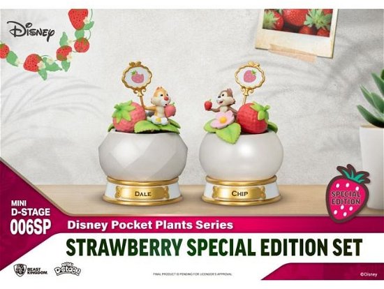 Cover for Beast Kingdom · Disney Pocket Plants Series Strawberry Sp Ed Set (MERCH) (2024)