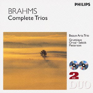 Cover for Beaux Arts Trio · Brahms: Complete Trios (CD)
