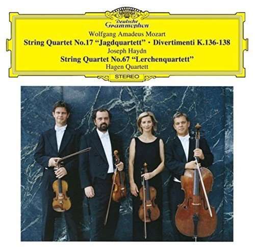 Cover for Mozart / Hagen Quartett · Mozart: String Quartet 17 (CD) (2016)