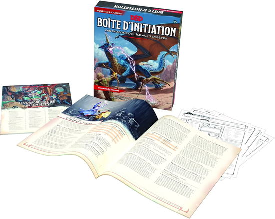 Dungeons & Dragons RPG Boîte dInitiation : Les Dr - Dungeons & Dragons - Merchandise - Hasbro - 5010994207151 - October 18, 2022