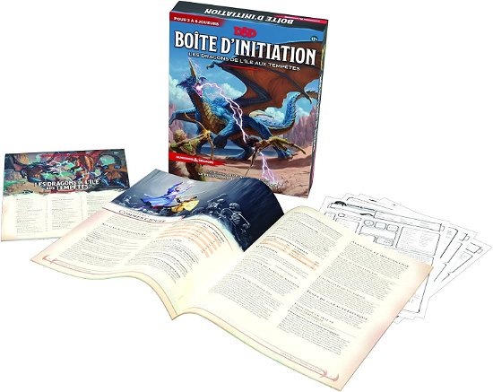 Cover for Dungeons &amp; Dragons · Dungeons &amp; Dragons RPG Boîte dInitiation : Les Dr (Spielzeug) (2022)