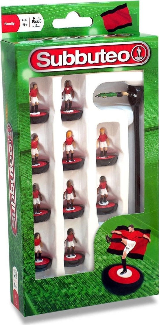 Cover for Subbuteo  RedWhiteBlack Team Set Toys · Subbuteo Game Red / White / Black Team Set (Paperback Book) (2024)
