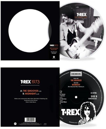 Cover for T. Rex · The Groover (50th Anniversary) (Picture Disc) (7&quot;) [Picture Disc edition] (2023)