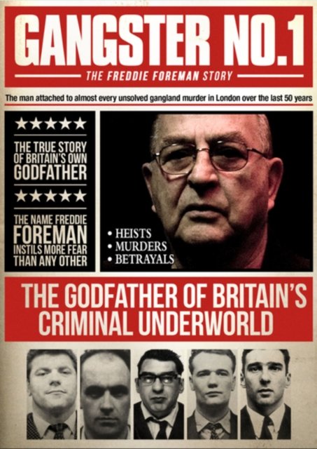 Cover for Gangster No 1 - the Freddie Fo · Gangster No.1 The Freddie Forman Story (DVD) (2019)