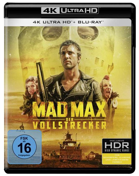 Cover for Mel Gibson,bruce Spence,michael Preston · Mad Max-der Vollstrecker (4K UHD Blu-ray) (2021)