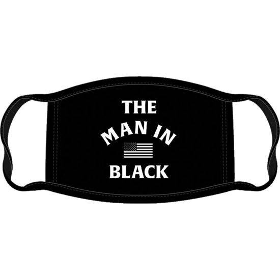 Johnny Cash Face Mask: Man In Black - Johnny Cash - Koopwaar -  - 5056368648151 - 