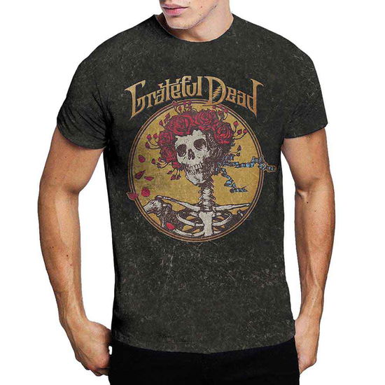 Cover for Grateful Dead · Grateful Dead Unisex T-Shirt: Best of Cover (Wash Collection) (T-shirt) [size S] [Black - Unisex edition]