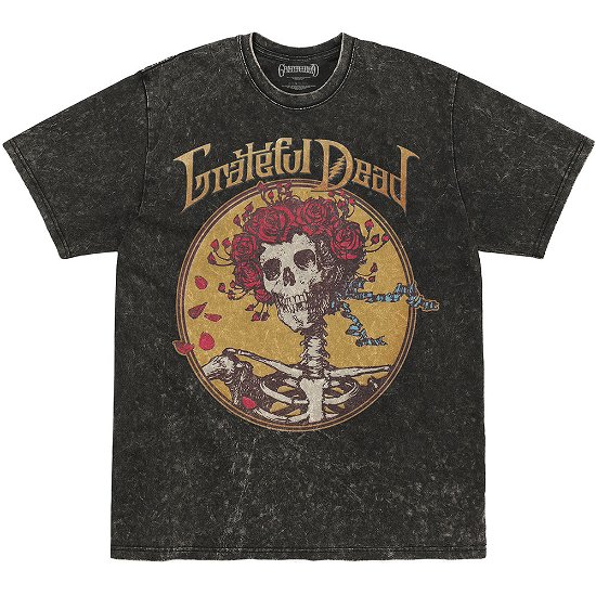 Cover for Grateful Dead · Grateful Dead Unisex T-Shirt: Best of Cover (Wash Collection) (T-shirt) [size S] [Black - Unisex edition]