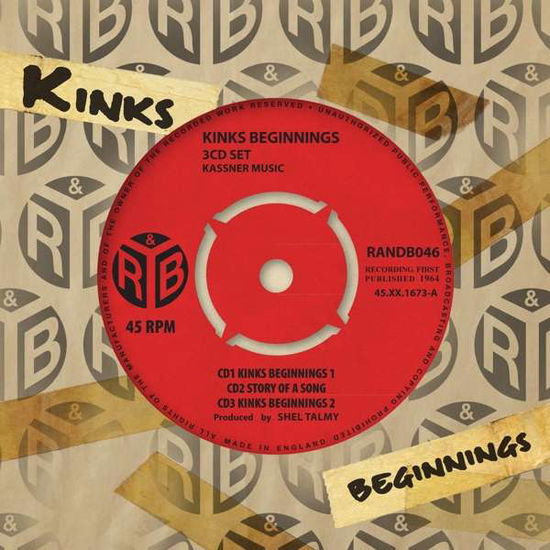 Cover for Kinks Beginnings (CD) (2017)