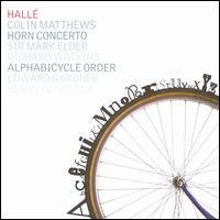 Cover for Matthews / Watkins / Goodman / Halle Orch / Elder · Alphabicycle Order (CD) (2009)