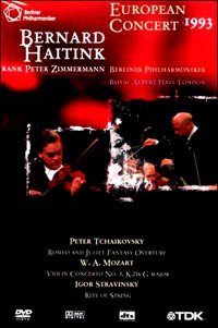 European Concert 1993 - Bernard Haitink - Film - TDK RECORDING - 5450270006151 - 